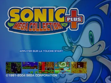 Sonic Mega Collection Plus screen shot title